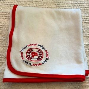 Red Sox Baby blanket, burp cloth or swaddle